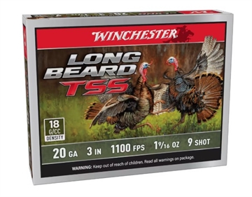 Picture of WINCHESTER 20 GA 3IN #9 LONG BEARD TSS 1-9/16 OZ 5RD LBTSS2039 020892029040
